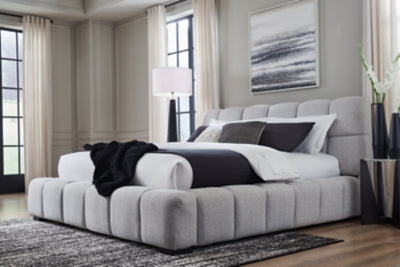Grendusk Upholstered Bed - Orlando Furniture Outlet (Casselberry,FL)