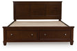 Danabrin Panel Storage Bed - Orlando Furniture Outlet (Casselberry,FL)