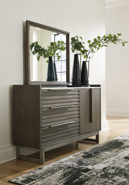 Arkenton Dresser and Mirror - Orlando Furniture Outlet (Casselberry,FL)