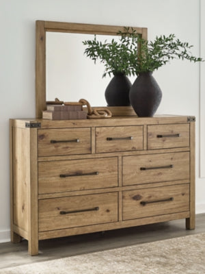Ridgester Dresser and Mirror - Orlando Furniture Outlet (Casselberry,FL)