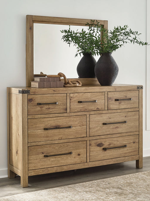 Ridgester Dresser and Mirror - Orlando Furniture Outlet (Casselberry,FL)