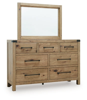 Ridgester Dresser and Mirror - Orlando Furniture Outlet (Casselberry,FL)