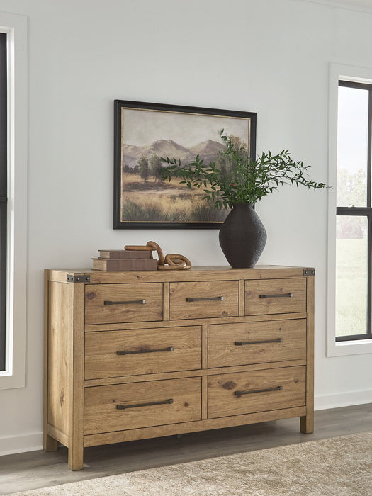 Ridgester Dresser and Mirror - Orlando Furniture Outlet (Casselberry,FL)