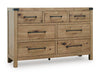 Ridgester Dresser and Mirror - Orlando Furniture Outlet (Casselberry,FL)