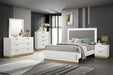 Caraway Panel Bed with LED Lighting - Orlando Furniture Outlet (Casselberry,FL)