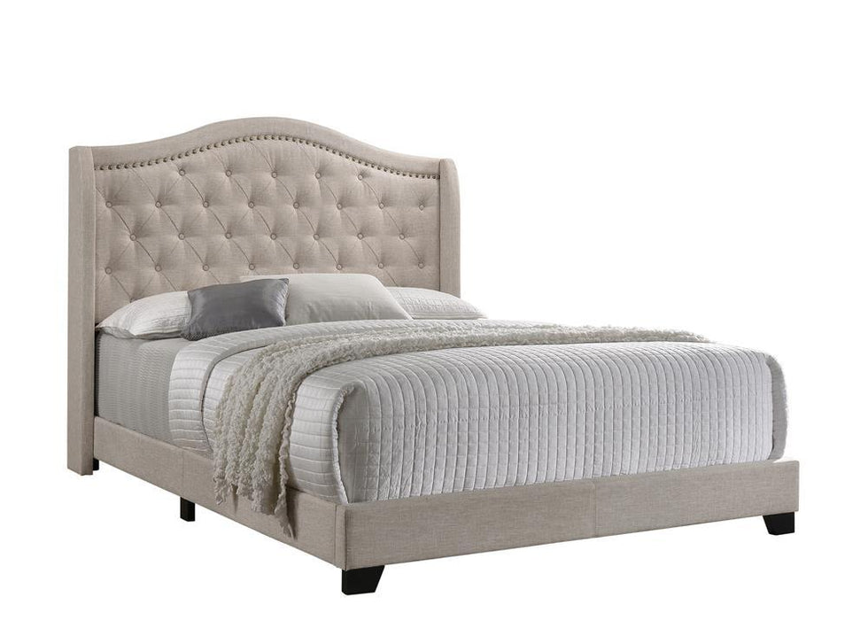 Sonoma Camel Back Eastern King Bed Beige