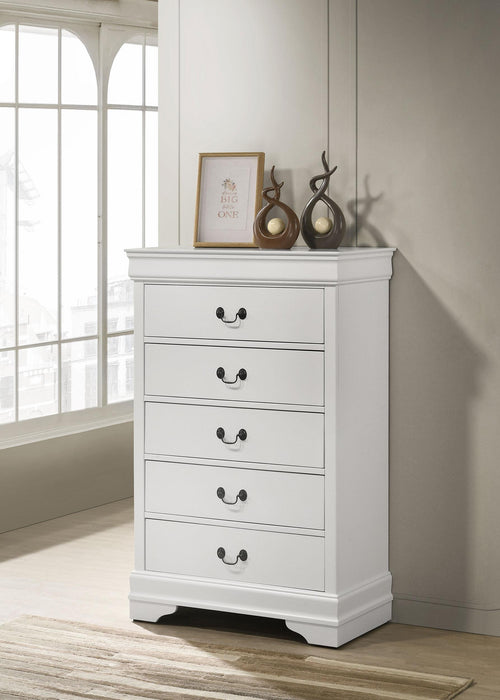 Louis Philippe Chest of Drawers - Orlando Furniture Outlet (Casselberry,FL)
