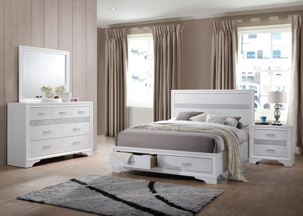 205111KE S4 E KING 4PC SET (KE.BED,NS,DR,MR)