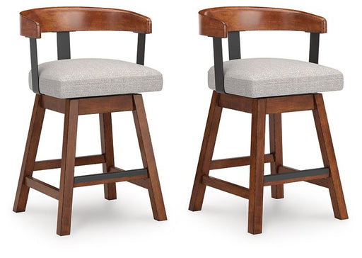 Ralene Counter Height Barstool (Set of 2) - Orlando Furniture Outlet (Casselberry,FL)