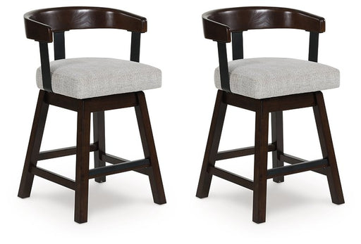 Haddigan Counter Height Barstool (Set of 2) - Orlando Furniture Outlet (Casselberry,FL)