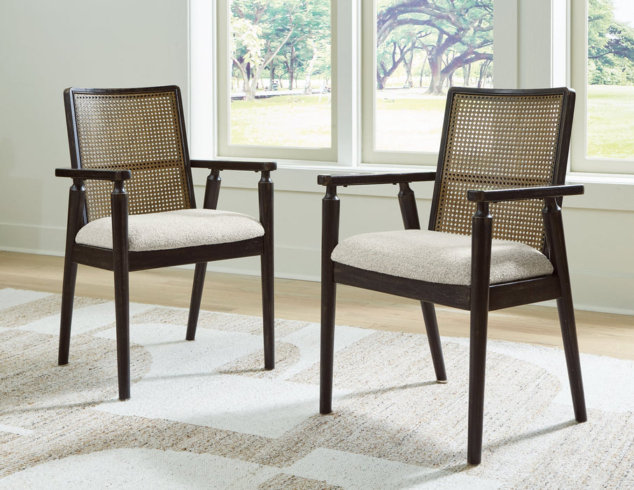 Galliden Dining Arm Chair - Orlando Furniture Outlet (Casselberry,FL)