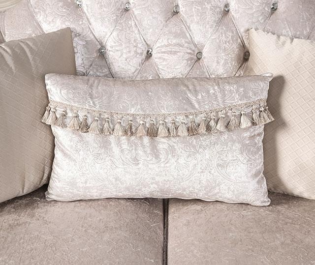 Acapulco White & Espresso Loveseat - Orlando Furniture Outlet (Casselberry,FL)