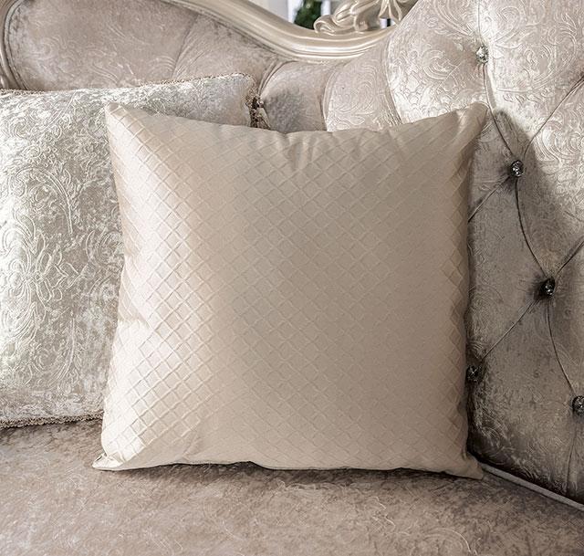 Acapulco White & Espresso Loveseat - Orlando Furniture Outlet (Casselberry,FL)
