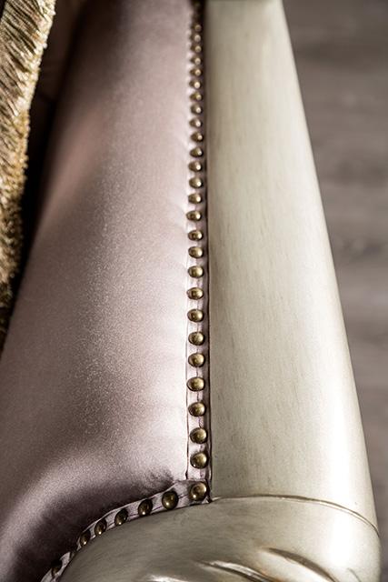 Albacete Chair Cherry & Campage - Orlando Furniture Outlet (Casselberry,FL)