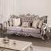 Albacete Sofa Campage & Walnut - Orlando Furniture Outlet (Casselberry,FL)
