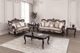 Albacete Loveseat Campage & Walnut - Orlando Furniture Outlet (Casselberry,FL)
