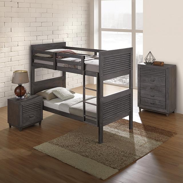 Witham Twin/Full & Twin/Twin Bunk Bed - Orlando Furniture Outlet (Casselberry,FL)