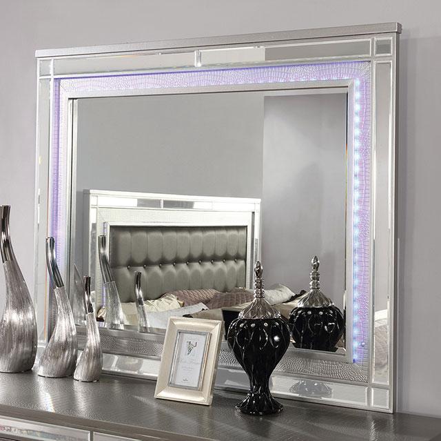 Brachium Silver Mirror - Orlando Furniture Outlet (Casselberry,FL)