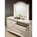 ALLIE Dresser Beige & Rose Gold - Orlando Furniture Outlet (Casselberry,FL)