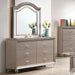 ALLIE Dresser Beige & Rose Gold - Orlando Furniture Outlet (Casselberry,FL)