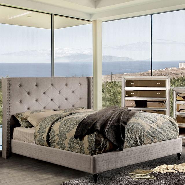 Anabelle Bed Blue & Gray - Orlando Furniture Outlet (Casselberry,FL)