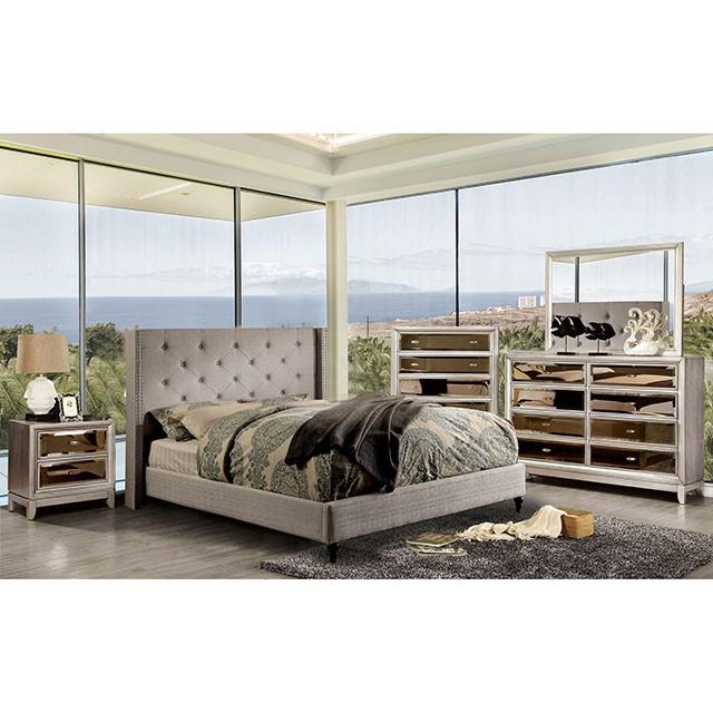 Anabelle Bed Blue & Gray - Orlando Furniture Outlet (Casselberry,FL)