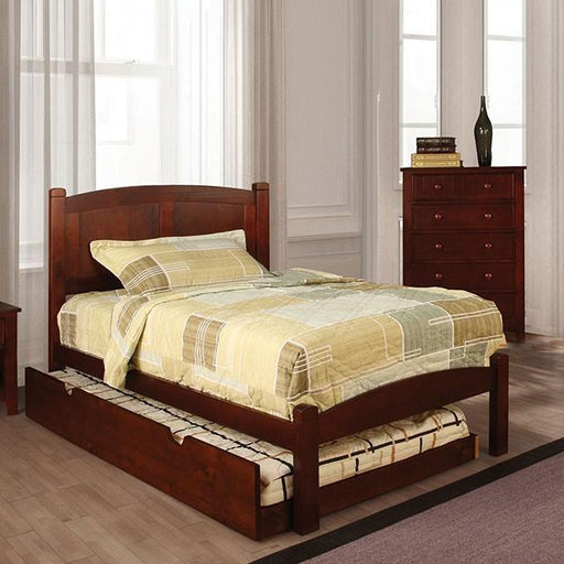 Cara Cherry Twin Bed - Orlando Furniture Outlet (Casselberry,FL)
