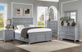 CASTLILE Queen Bed, Gray - Orlando Furniture Outlet (Casselberry,FL)