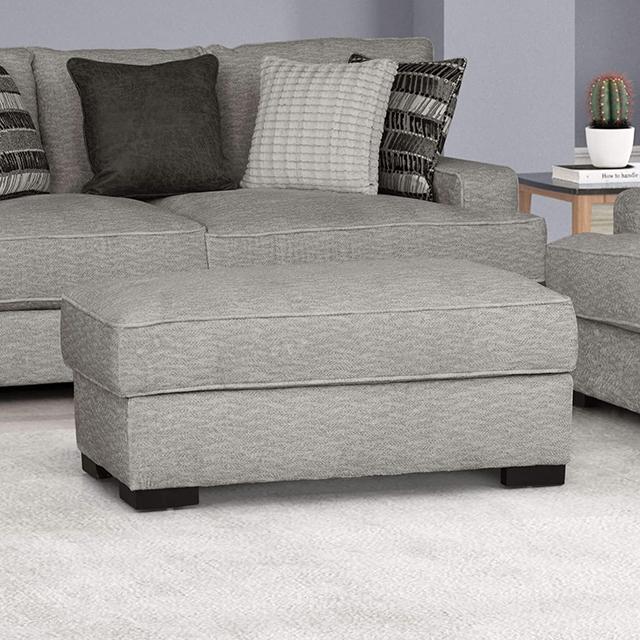 ARDENFOLD Ottoman, Beige & Gray - Orlando Furniture Outlet (Casselberry,FL)