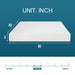 Artemisia 6" Memory Foam Mattress White - Orlando Furniture Outlet (Casselberry,FL)