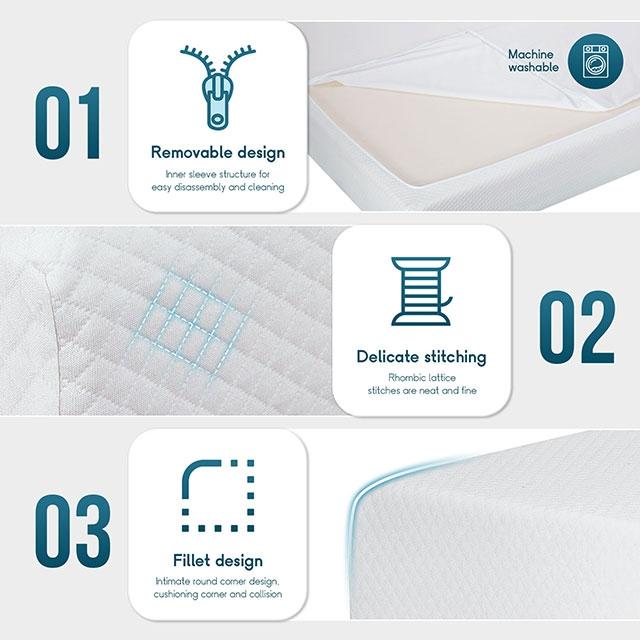 Artemisia 6" Full Memory Foam Mattress - Orlando Furniture Outlet (Casselberry,FL)
