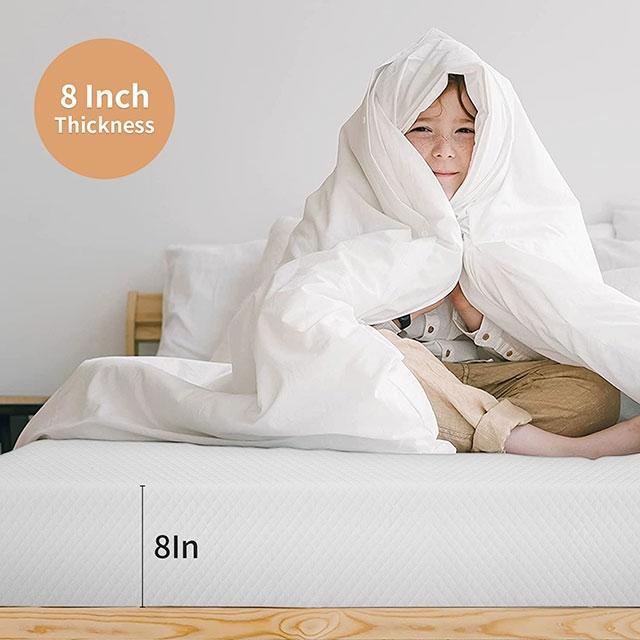 Artemisia 8" Cal. King, E.King, Full, & Queen Memory Foam Mattress - Orlando Furniture Outlet (Casselberry,FL)