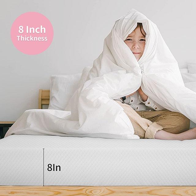 Artemisia 8" Cal. King, E.King, Full, & Queen Memory Foam Mattress - Orlando Furniture Outlet (Casselberry,FL)