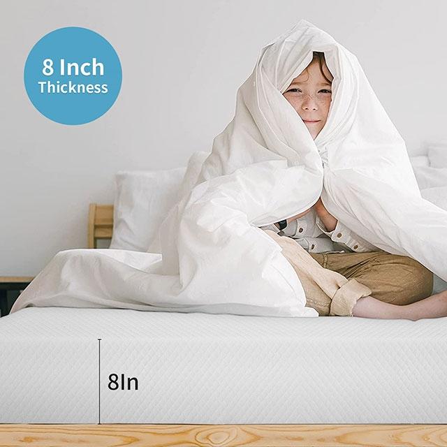 Artemisia 8" Cal. King, E.King, Full, & Queen Memory Foam Mattress - Orlando Furniture Outlet (Casselberry,FL)