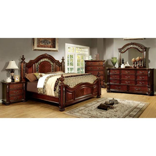ARTHUR Brown Cherry Mirror - Orlando Furniture Outlet (Casselberry,FL)