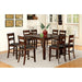 DICKINSON II Dark Cherry Counter Ht. Chair (2/CTN) - Orlando Furniture Outlet (Casselberry,FL)