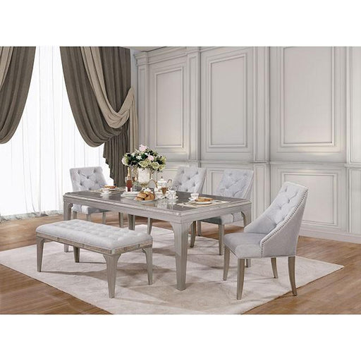 Diocles Dining Table Set with Bench - Orlando Furniture Outlet (Casselberry,FL)