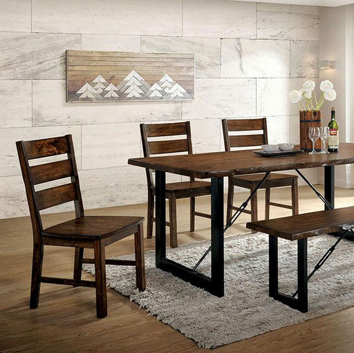 Dulce Dining Table Set Bench - Orlando Furniture Outlet (Casselberry,FL)