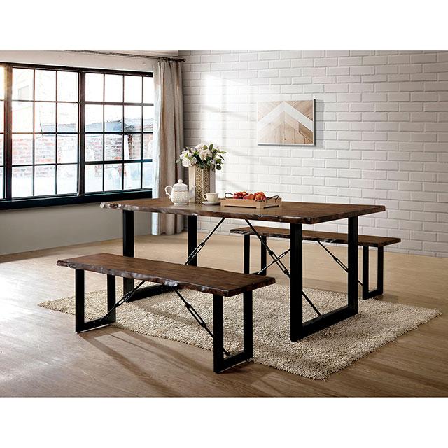 Dulce Dining Table Set Bench - Orlando Furniture Outlet (Casselberry,FL)