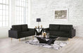 ELVERUM Sofa, Black - Orlando Furniture Outlet (Casselberry,FL)