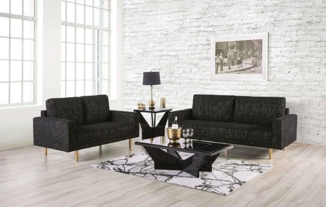 ELVERUM Sofa, Black - Orlando Furniture Outlet (Casselberry,FL)