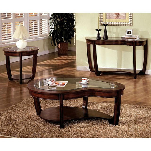 Crystal Falls Dark Cherry End Table - Orlando Furniture Outlet (Casselberry,FL)