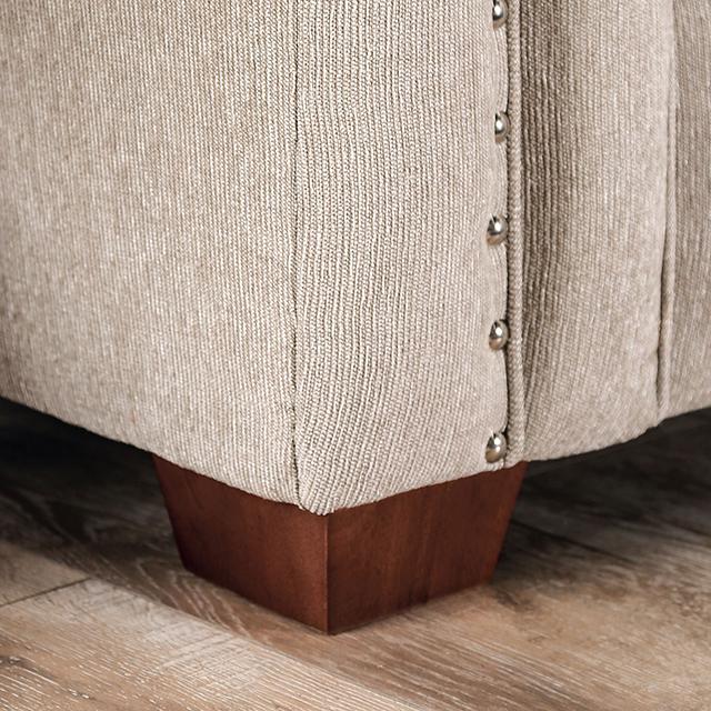 BELSIZE Sofa, Beige/Navy - Orlando Furniture Outlet (Casselberry,FL)