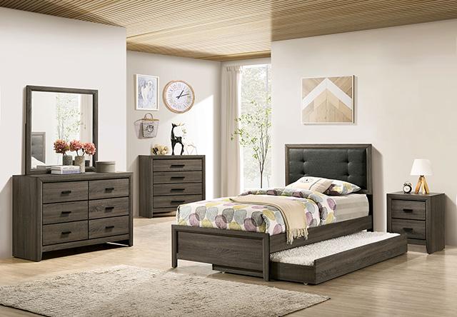 ROANNE Trundle Or Drawer, 4PCs Concealed Panel - Orlando Furniture Outlet (Casselberry,FL)