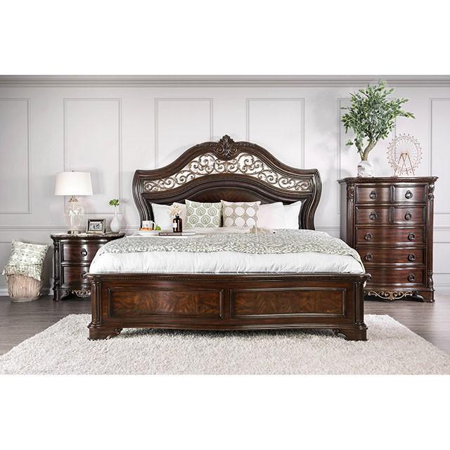 Menodora Brown Cherry Chest - Orlando Furniture Outlet (Casselberry,FL)
