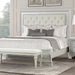 Stella Mia 4 Pc 5 Pc Queen Bedroom Set White - Orlando Furniture Outlet (Casselberry,FL)