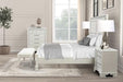 Stella Mia 4 Pc 5 Pc Queen Bedroom Set White - Orlando Furniture Outlet (Casselberry,FL)