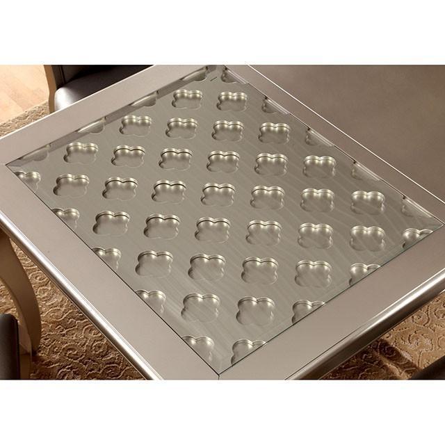 Amina Champagne Dining Table - Orlando Furniture Outlet (Casselberry,FL)