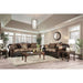 Newdale Brown/Gold Sofa - Orlando Furniture Outlet (Casselberry,FL)
