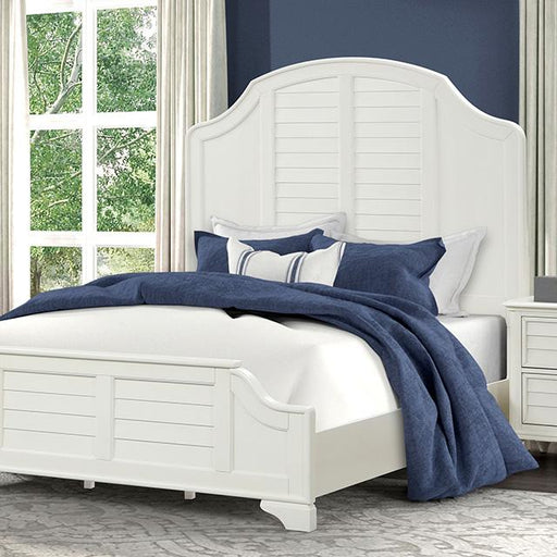 Whitehaven Bed White - Orlando Furniture Outlet (Casselberry,FL)